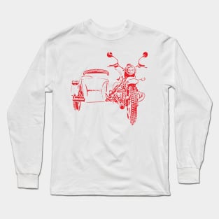 Russian Ural sidecar motorcycle Long Sleeve T-Shirt